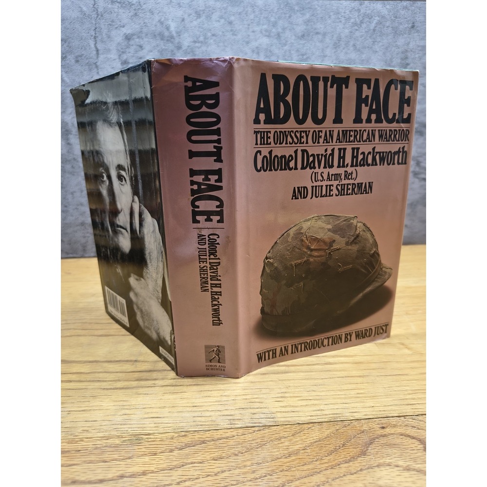 About Face: Odyssey of an - Hardcover, by Hackworth David H.